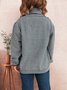 Striped Regular Fit Casual Cardigan