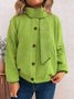 Striped Regular Fit Casual Cardigan