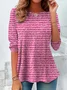 Casual Regular Fit Cotton T-Shirt