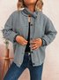 Striped Regular Fit Casual Cardigan