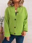 Striped Regular Fit Casual Cardigan
