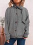 Striped Regular Fit Casual Cardigan