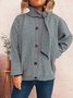 Striped Regular Fit Casual Cardigan