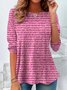 Casual Regular Fit Cotton T-Shirt