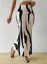 Women's Elegant Commuting Knitted Fishtail Skirt Slim Pleated Sexy Versatile Skirt