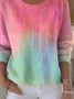 Cotton Color Block Regular Fit Casual Sweater