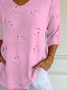 Casual Heart/Cordate T-Shirt