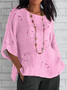 Geometric Casual Blouse