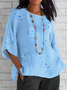 Geometric Casual Blouse