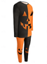 Women's Halloween Pattern Casual Long Sleeve Pants Set