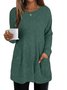 Cotton Crew Neck Casual T-Shirt
