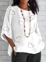 Geometric Casual Blouse