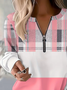 Crew Neck Casual Sweatshirt