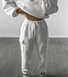 Women's Solid Color Sports Casual Sweatshirt Suit Fashionable Loose Long Sleeve Style