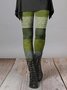 Tight Casual Geometric Leggings