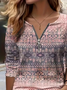 Casual Printing Sweatshirt