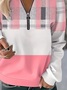 Crew Neck Casual Sweatshirt