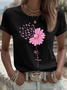 Women's Breast Cancer Faith T-Shirt