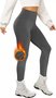 Plain Sports Regular Fit High-waisted Leggings Elastic Warm PlushLong Autumn And Winter Plush Warm Slimming And Tummy-controlling Yoga Pants Leggings