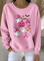 Cotton Regular Fit Casual Halloween Sweatshirt