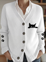 V Neck Regular Fit Cardigan