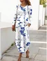 Women's Maxi Dress Sheath Dress T Shirt Dress Tee Dress Vacation Casual