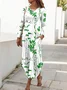 Women's Maxi Dress Sheath Dress T Shirt Dress Tee Dress Vacation Casual
