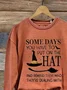 Halloween Crew Neck Regular Fit Casual Sweatshirt