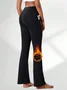 Autumn And Winter Brushed Velvet Flared Yoga Pants Slimming High Waist Hip Lifting Sports Pants