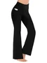 Autumn And Winter Brushed Velvet Flared Yoga Pants Slimming High Waist Hip Lifting Sports Pants