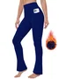 Autumn And Winter Brushed Velvet Flared Yoga Pants Slimming High Waist Hip Lifting Sports Pants