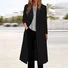 Women's Autumn And Winter Double-Breasted Long-Sleeved Coat
