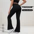 Autumn And Winter Brushed Velvet Flared Yoga Pants Slimming High Waist Hip Lifting Sports Pants