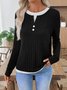 Casual V Neck T-Shirt