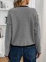 Striped Casual Cardigan
