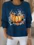 Women's Autumn and Winter Festive Patterned Pullover Tops