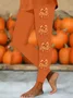 Halloween Casual Tight Leggings