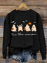 Women's Tis The Season Halloween Sweatshirt
