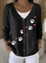 Regular Fit Cotton V Neck Casual Cardigan