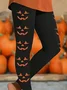 Casual Printing Tight Halloween Leggings