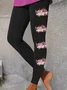 Halloween Jersey Casual Leggings