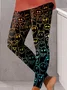 Tight Casual Halloween Leggings