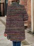 Women's Elegant Lightweight Cardigan Woven Textured Long Sleeve Jacket