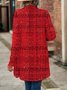 Women's Elegant Lightweight Cardigan Woven Textured Long Sleeve Jacket