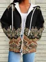 Hoodie Loose Ethnic Vintage Jacket
