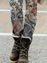 Floral Casual Printing Leggings