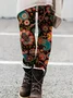 Jersey Casual Printing Leggings