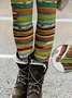 Printing Jersey Casual Leggings