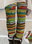 Printing Jersey Casual Leggings
