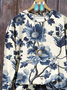 Floral Casual Sweatshirt